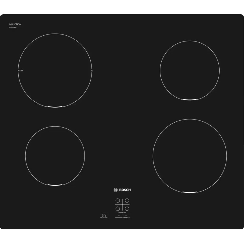 Bosch Kochfeld Induktion PUG611AA5E - Schwarz